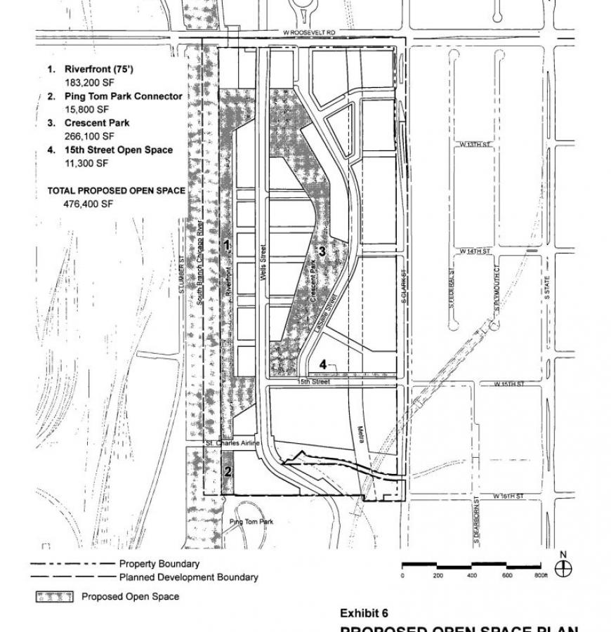 black and white bird's eye view of layout of the 78 neighborhood